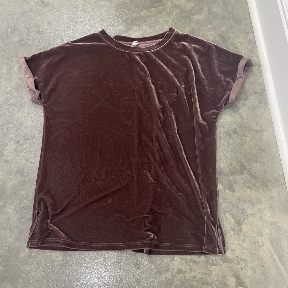 Wishlist size S/M Velvet Top